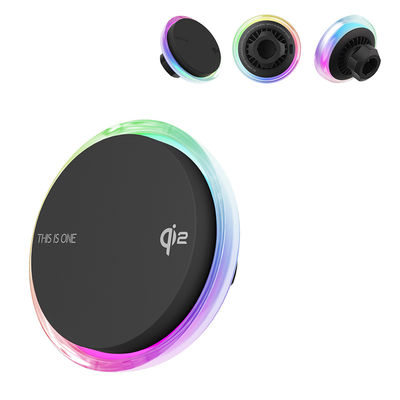 주문 15W 고속 충전 자기 자동차 마운트 조용한 냉각 팬과 별빛 하늘 빛 자동차 online manufacture