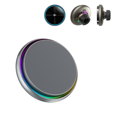 주문 Magsafe Car Mount Starry Sky Light Effect Fast Heat Dissipation QI2 Fast Charging Magnetic Car Wireless Charging Bracket online manufacture