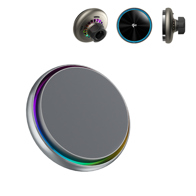 주문 Starry Sky Light Magnetic Car Wireless Charging Holder With Silent Cooling Fan QI2 Fast Charging And Fast Heat Dissipation online manufacture