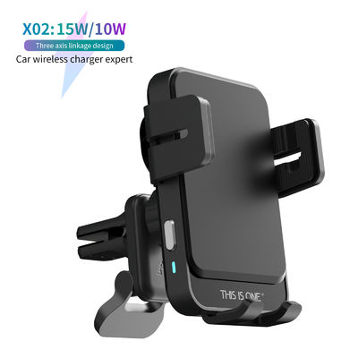주문 Auto Clamping Wireless Car Phone Holder with Coil Alignment and Smart Tracking for Universal Compatibility online manufacture