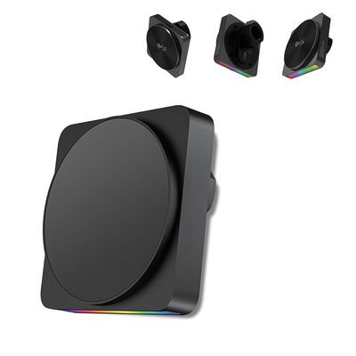 QI2 자동차 자기 무선 충전기 9 빛 색상 및 소리 픽업